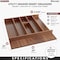 Rev-A-Shelf Drawer Insert, Walnut Veneer, Dark Brown, 21.13 in W, 2.38 in H, 22 in D, 22 in L, Dark Brown 4WUT-WN-3SH - alternate 5